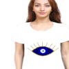 All-Over Print Women's T-Shirt in White