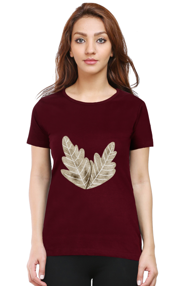 Famale Round Nack Half Sleeve Classic T-Shirt - Image 6