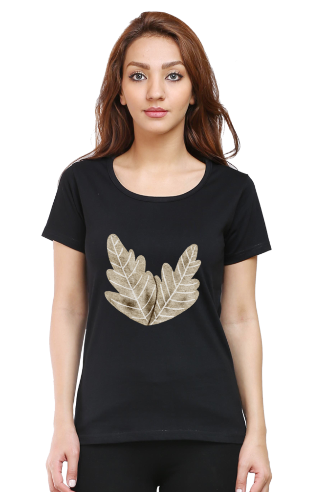 Famale Round Nack Half Sleeve Classic T-Shirt - Image 12